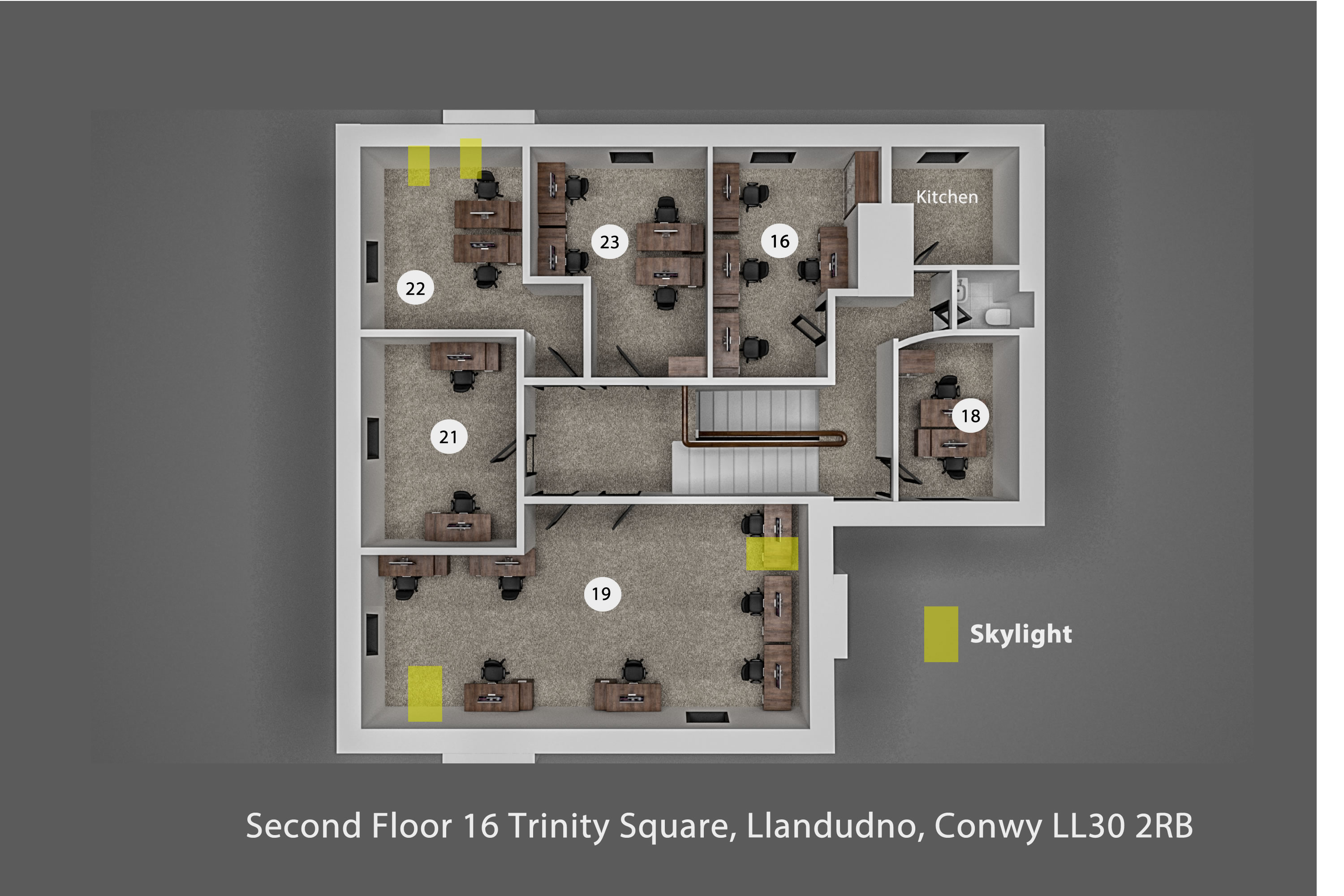 Room 22 (S1) | 16 Trinity Square, Llandudno Serviced Offices, Conwy ...