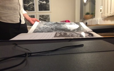 Artist Susan Williams in 16 Trinity Square for Helfa Gelf Art Trail – Pop in weekends in September